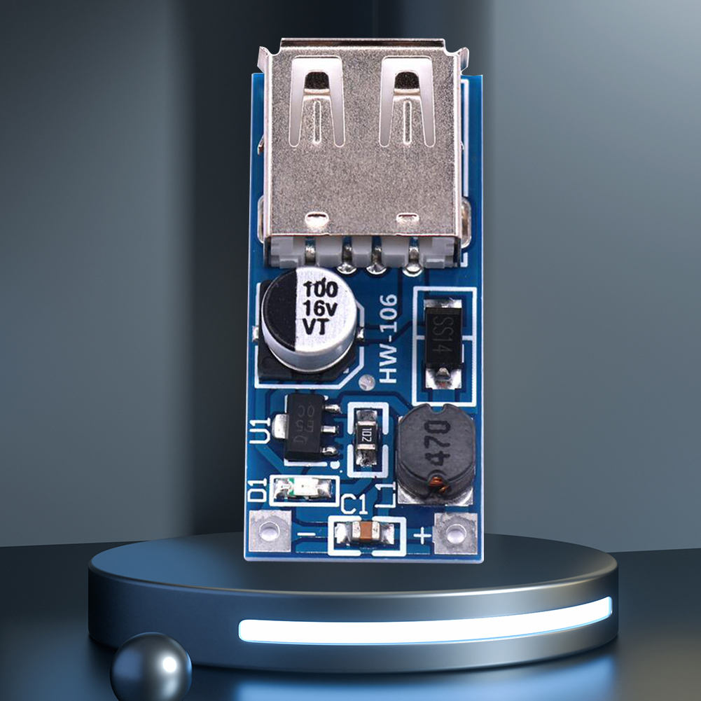 Boost Converter - Conversor de Tensão DC-DC USB 0,9V-5V