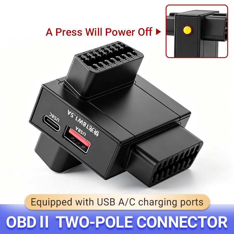Usb C Cable - Adaptador divisor OBD2, 1 para 2,