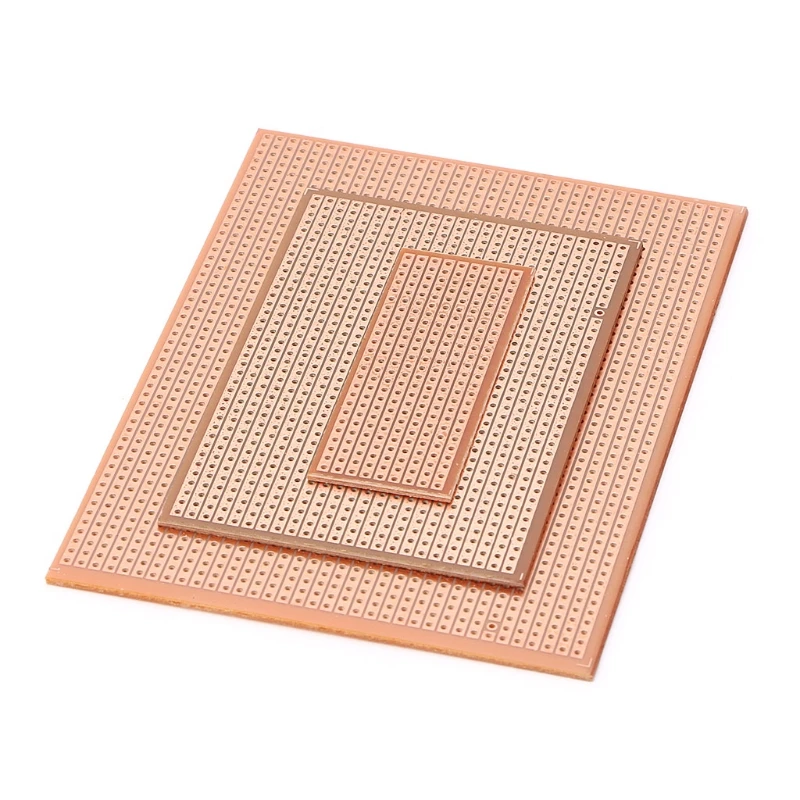 Pcb Prototyping Board - Placa circuito universal baquelite, 5 peças,