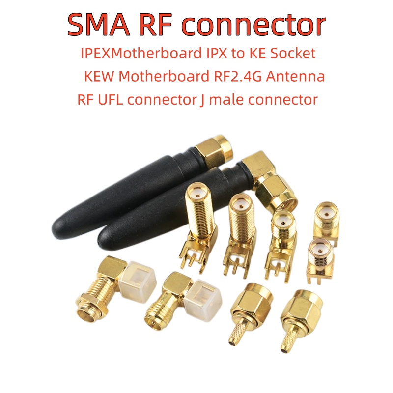 Ipex Connector - Conector SMA IPEX fêmea, soquete IPX
