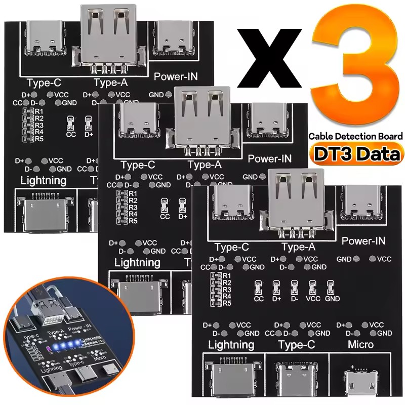 Micro Usb Cable - Placa de detecção de cabo de