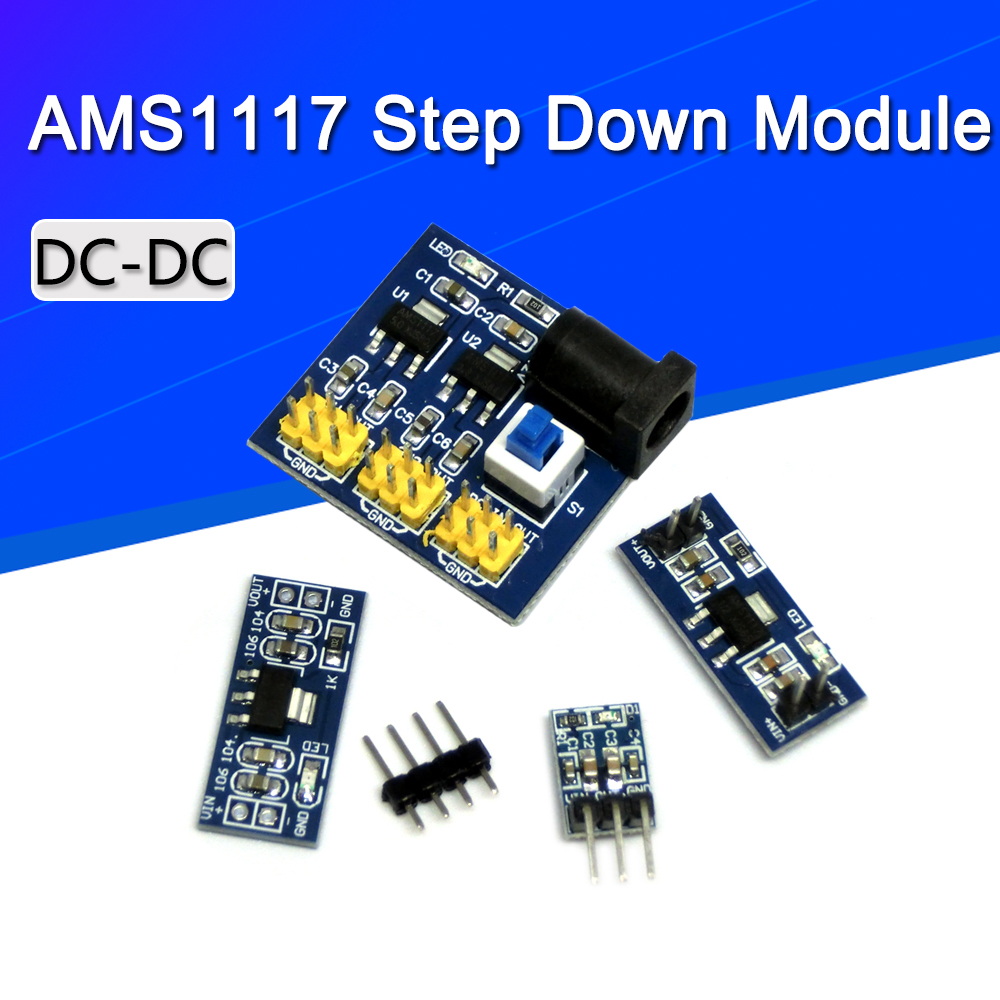Ams1117 Module - Lm1117 ams1117 4.5-7v volta 3.3v 5.0v