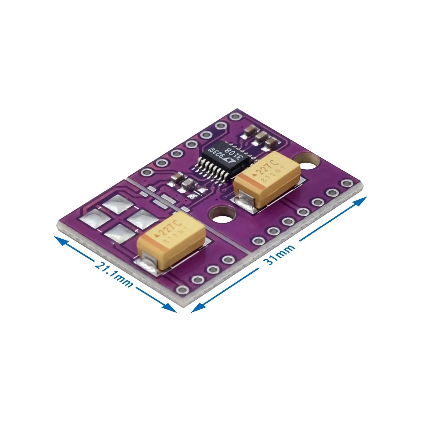 Placa de Desenvolvimento LTC31 - Boost Converter avaliação e preço