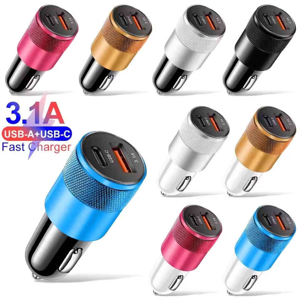 Carregador de carro USB de 66W - Usb C Cable avaliação e preço