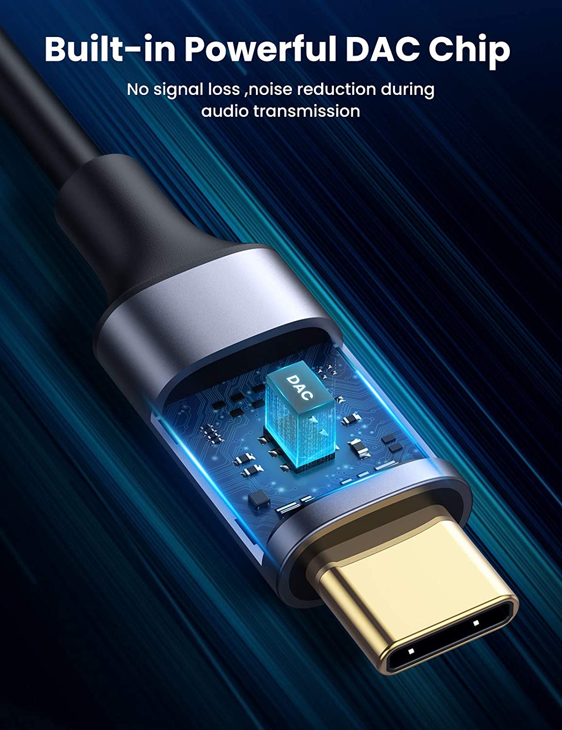 Cabo de áudio UGREEN USB-C par - Usb C Cable avaliação e preço