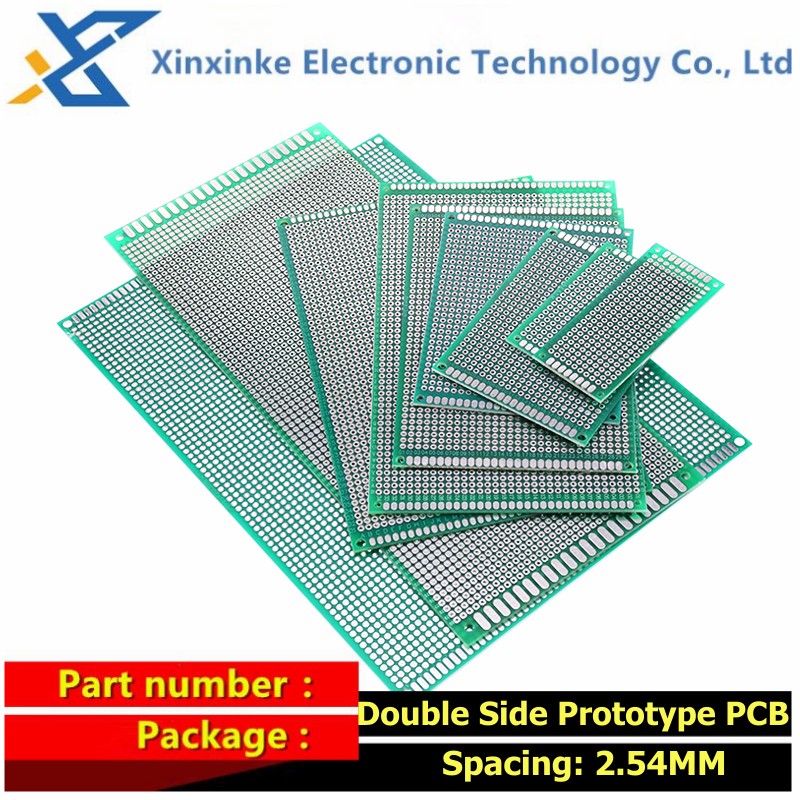 5 peças 2.54mm 7*9cm 3cm * 7cm - Pcb Prototyping Board avaliação e preço