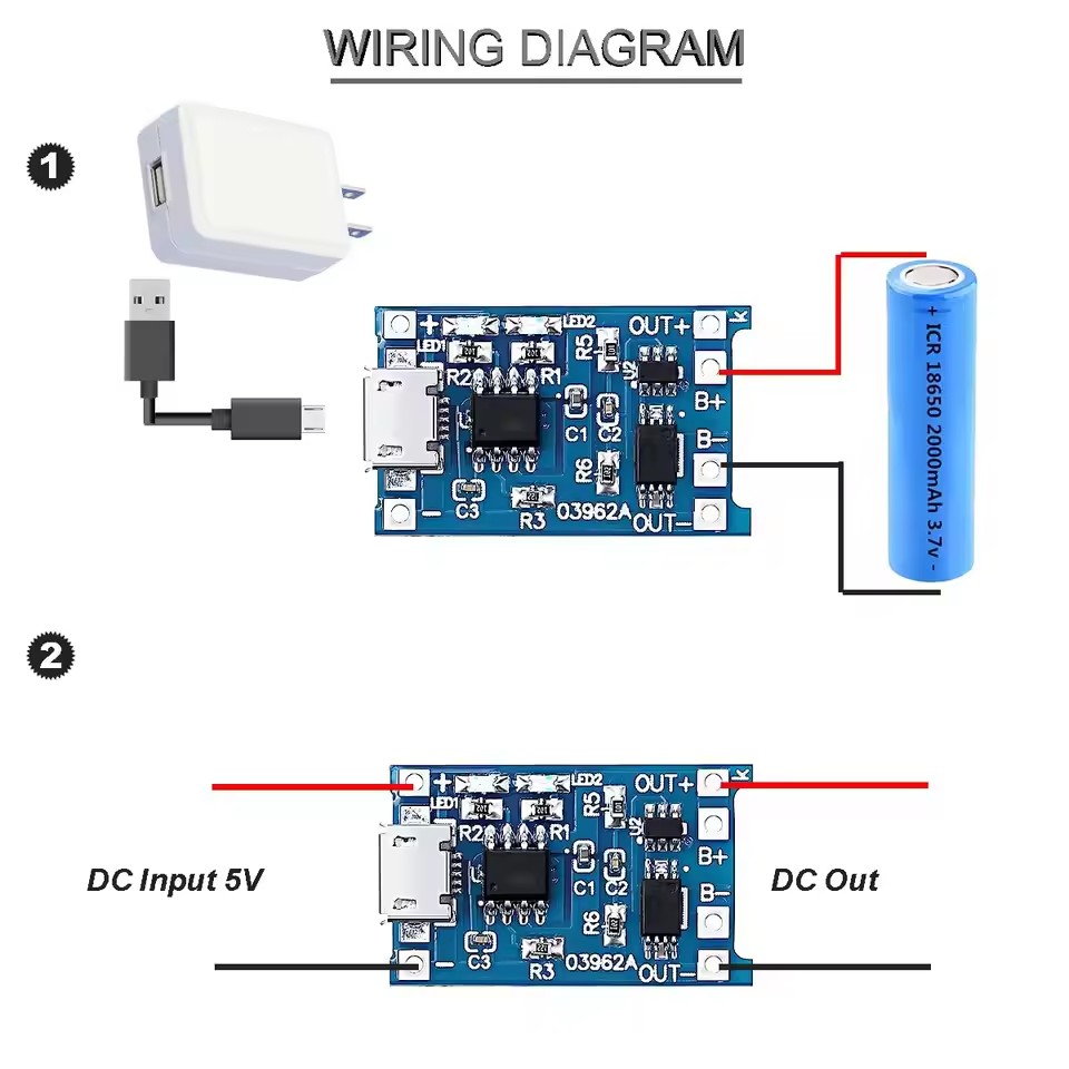 1-20 Peças Módulo Carregador d - Micro Usb Cable avaliação e preço