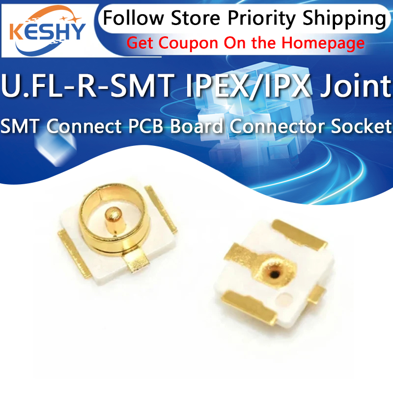 10 Peças Conector SMT U.FL-R-S - Ipex Connector avaliação e preço
