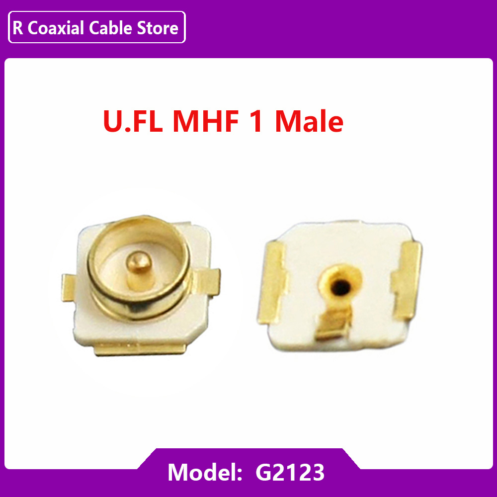 100 PEÇAS Conector Macho MHF4  - Ipex Connector avaliação e preço