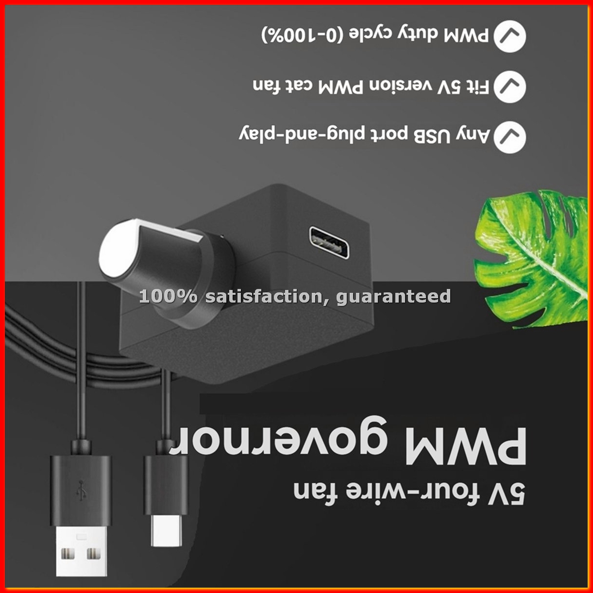 Controlador de Velocidade PWM  - Usb C Cable avaliação e preço